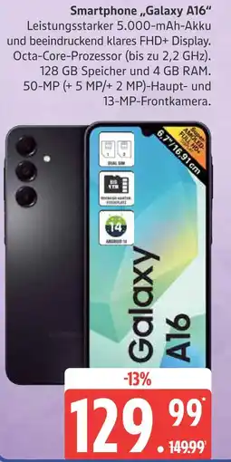 Marktkauf Samsung galaxy a16 Angebot