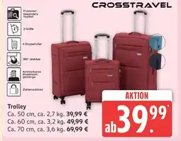 Marktkauf Crosstravel trolley Angebot