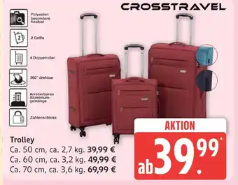 Marktkauf Crosstravel trolley Angebot