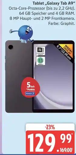 Marktkauf Samsung galaxy tab a9 Angebot