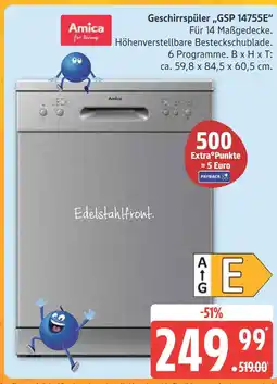 Marktkauf Amica gsp 14755e Angebot