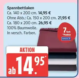 Marktkauf Spannbettlaken Angebot