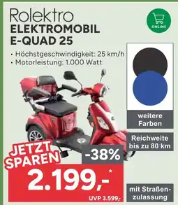Marktkauf Rolektro elektromobil e-quad 25 Angebot