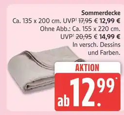 Marktkauf Sommerdecke Angebot