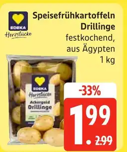 Edeka Edeka speisefrühkartoffeln drillinge Angebot