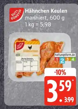 Edeka Hähnchen keulen Angebot