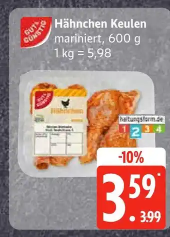 Edeka Hähnchen keulen Angebot