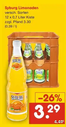 Netto Marken-Discount Syburg limonaden Angebot
