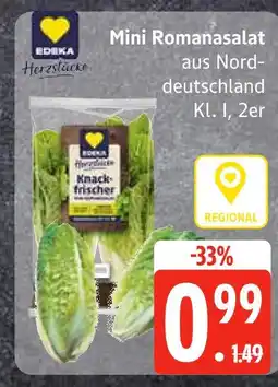 Edeka Edeka mini romanasalat Angebot