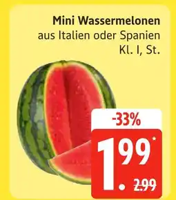 Edeka Mini wassermelonen Angebot
