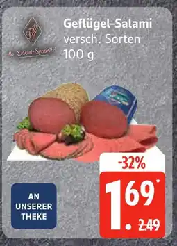 Edeka Geflügel-salami Angebot