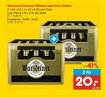 Netto Marken-Discount Warsteiner premium pilsener Angebot