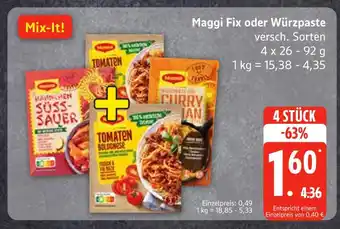 Edeka Maggi fix Angebot