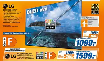 Expert Lg oled55g48lw oder oled65g48lw Angebot