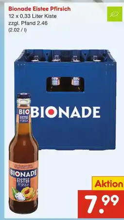 Netto Marken-Discount Bionade eistee pfirsich Angebot