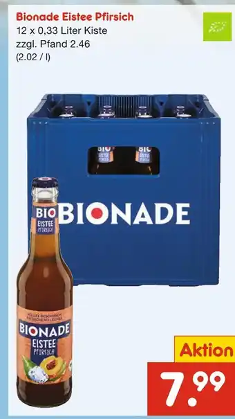 Netto Marken-Discount Bionade eistee pfirsich Angebot