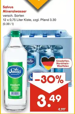 Netto Marken-Discount Salvus mineralwasser Angebot