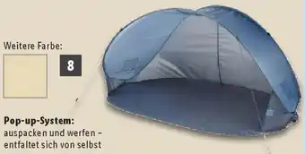Lidl SANSIBAR Pop-Up-Strandmuschel Angebot