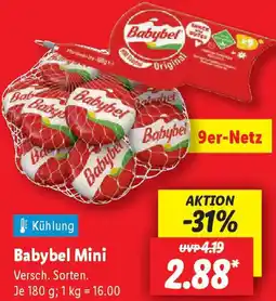 Lidl Babybel Mini Angebot