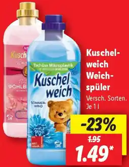 Lidl Kuschelweich Weichspüler Angebot