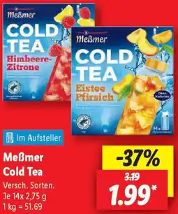 Lidl Meẞmer Cold Tea Angebot