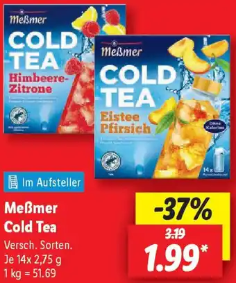 Lidl Meẞmer Cold Tea Angebot