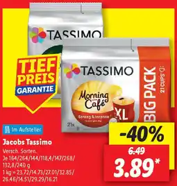 Lidl Jacobs Tassimo Angebot