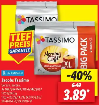 Lidl Jacobs Tassimo Angebot
