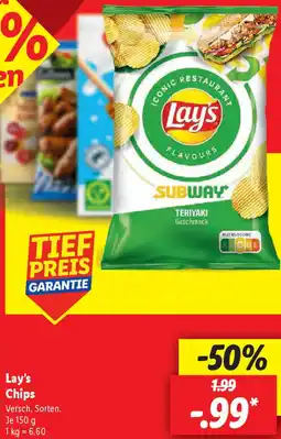 Lidl Lay's Chips Angebot