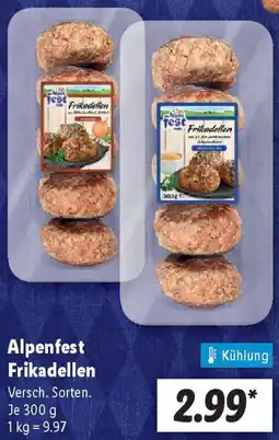Lidl Alpenfest Frikadellen Angebot