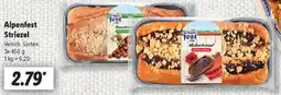 Lidl Alpenfest Striezel Angebot