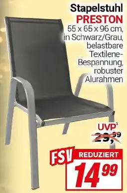 CENTERSHOP Stapelstuhl PRESTON Angebot