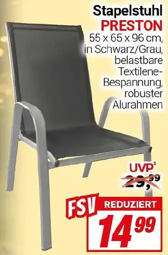 CENTERSHOP Stapelstuhl PRESTON Angebot