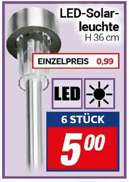 CENTERSHOP LED-Solarleuchte Angebot