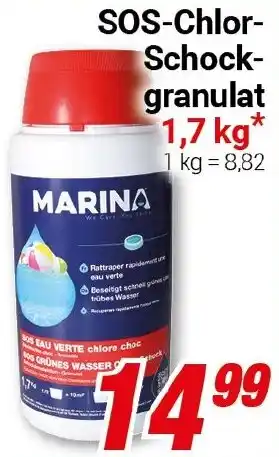 CENTERSHOP MARINA SOS-Chlor Schockgranulat Angebot