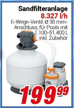 CENTERSHOP Sandfilteranlage Angebot