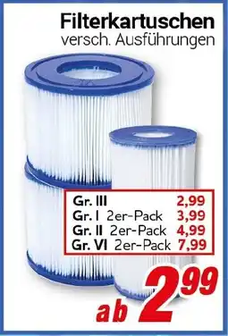 CENTERSHOP Filterkartuschen Angebot