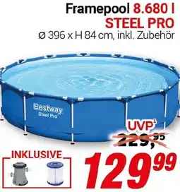CENTERSHOP Bestway Framepool 8.680 l STEEL PRO Angebot