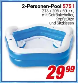 CENTERSHOP Bestway 2-Personen-Pool 575 l Angebot