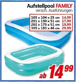 CENTERSHOP Bestway Aufstellpool FAMILY Angebot