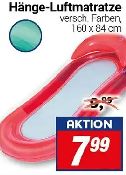 CENTERSHOP Hänge-Luftmatratze Angebot