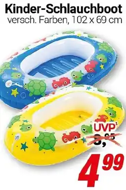 CENTERSHOP Kinder-Schlauchboot Angebot