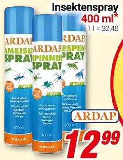 CENTERSHOP ARDAP Insektenspray Angebot
