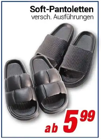 CENTERSHOP Soft-Pantoletten Angebot