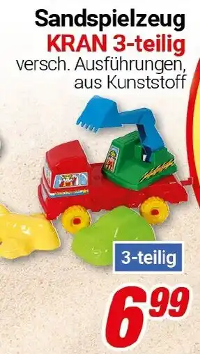 CENTERSHOP Sandspielzeug KRAN Angebot