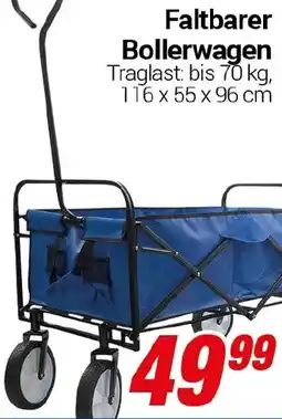 CENTERSHOP Faltbarer Bollerwagen Angebot