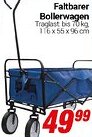 CENTERSHOP Faltbarer Bollerwagen Angebot