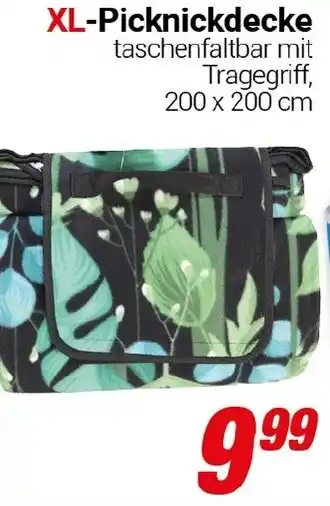 CENTERSHOP XL-Picknickdecke Angebot