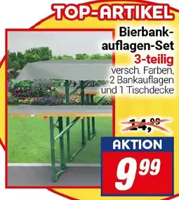 CENTERSHOP Bierbankauflagen-Set Angebot