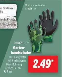 Lidl PARKSIDE Gartenhandschuhe Angebot